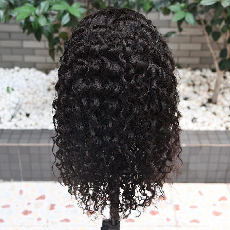 BLACKBLACK Curly Wave Closure Wig Human Hair Lace Frontal Wigs 180 Lace Front Wig Pre Plucked Bleached Knots Wigs Remy Hair Wigs
BLACKBLACK Curly Wave Closure Wig Human Hair Lace Frontal Wigs 180 Lace Front Wig Pre Plucked Bleached Knots Wigs Remy Hair Wigs
