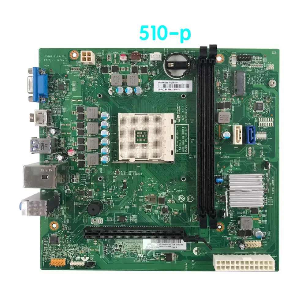 854902-001 For HP Pavilion 510-p Desktop Motherboard 15130-1 Mainboard 100%tested fully work
854902-001 For HP Pavilion 510-p Desktop Motherboard 15130-1 Mainboard 100%tested fully work