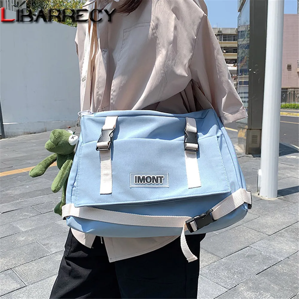 Cute Pendant Design Ladies Shoulder Bag High-quality Nylon Teen Student School Bag Panelled Designer Women Crossbody Bags Bolsos
Cute Pendant Design Ladies Shoulder Bag High-quality Nylon Teen Student School Bag Panelled Designer Women Crossbody Bags Bolsos