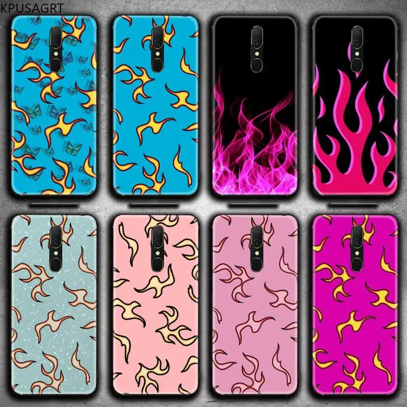 Fashion Flame Fire Print Fundas Phone Case For Oppo A5 A9 2020 Reno2 z Renoace 3pro A73S A71 F11
Fashion Flame Fire Print Fundas Phone Case For Oppo A5 A9 2020 Reno2 z Renoace 3pro A73S A71 F11
