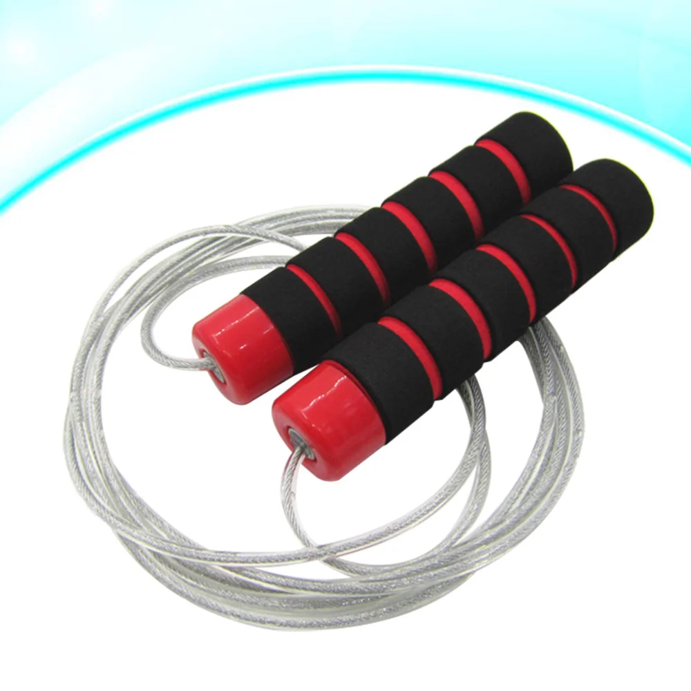 3 Meters Adjustable Skipping Rope with Skin-friendly Handles for Kids Children Students and Adults (Red) 
3 Meters Adjustable Skipping Rope with Skin-friendly Handles for Kids Children Students and Adults (Red)