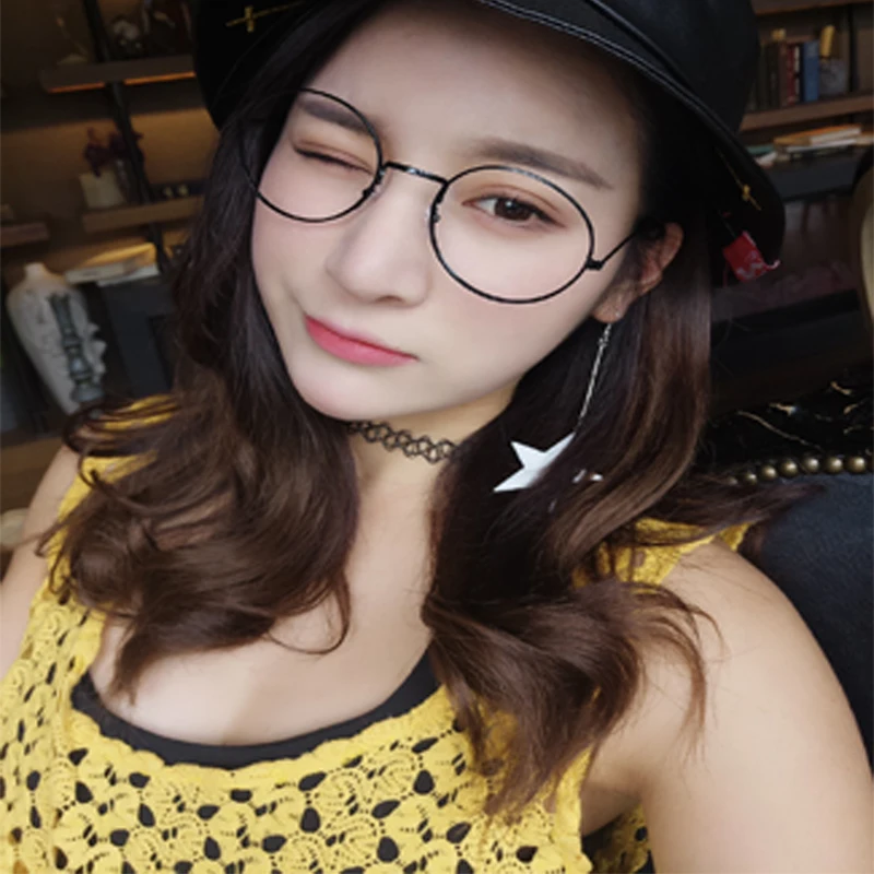 New round frame glasses frame retro fashion Harajuku glasses frame trend metal flat mirror
New round frame glasses frame retro fashion Harajuku glasses frame trend metal flat mirror