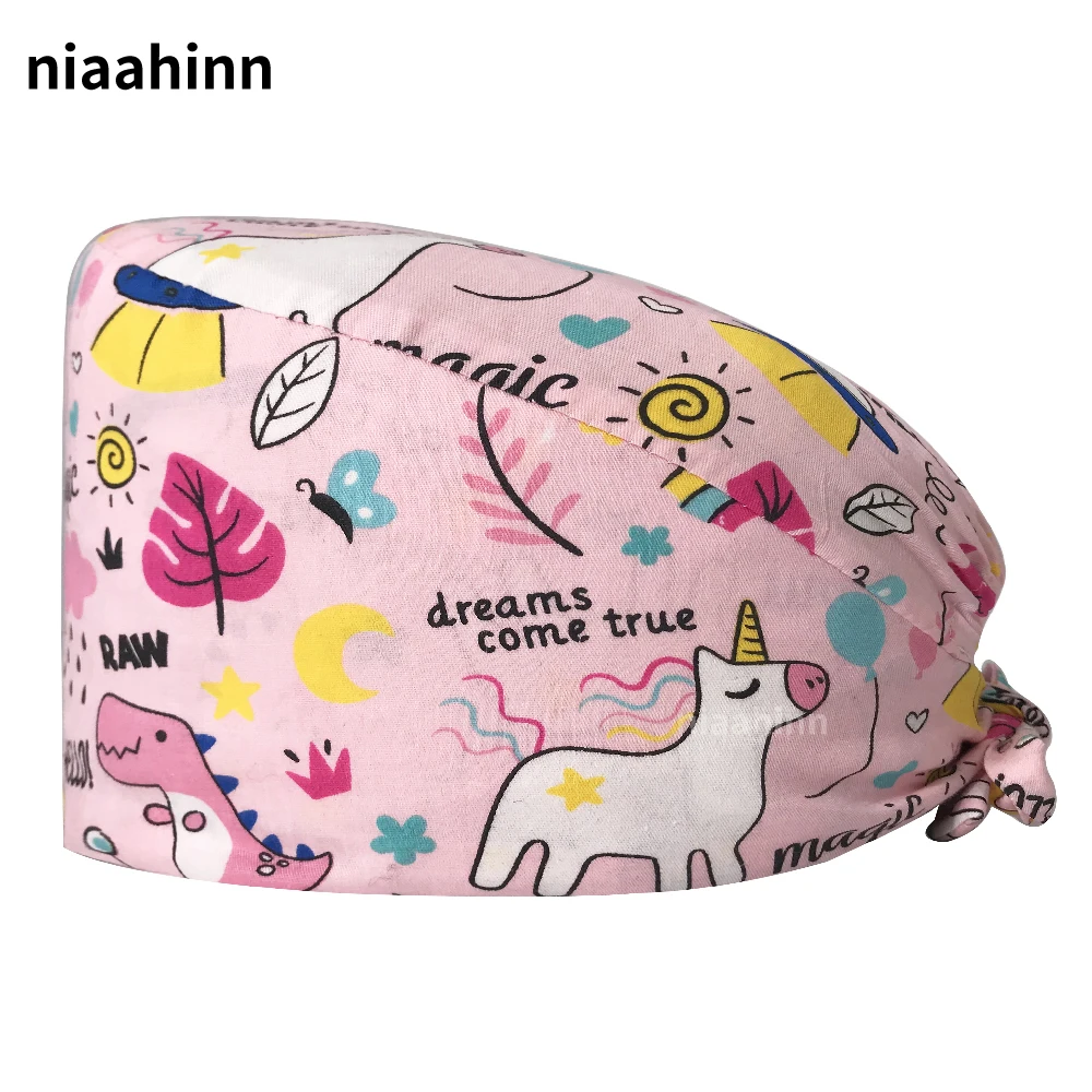 Unisex Scrubs Women Hats Nurse Accessories Adjustable Pet Grooming Scrub Caps Hospital Work Caps Cartoon Printing Caps Wholesale
Unisex Scrubs Women Hats Nurse Accessories Adjustable Pet Grooming Scrub Caps Hospital Work Caps Cartoon Printing Caps Wholesale