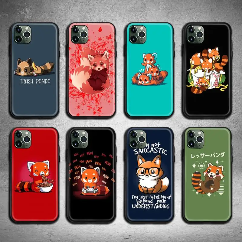 Cute Cartoon Animal Red Panda Phone Case for iphone 12 pro max 11 pro XS MAX 8 7 6 6S Plus X 5S SE 2020 XR case
Cute Cartoon Animal Red Panda Phone Case for iphone 12 pro max 11 pro XS MAX 8 7 6 6S Plus X 5S SE 2020 XR case