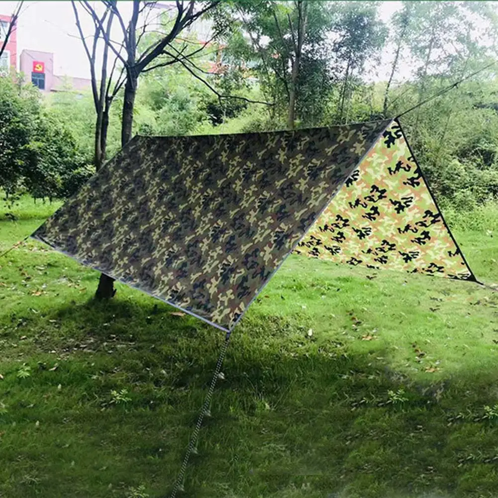 Multifunctional Tent Tarp Outdoor Awning Lightweight Rain Sun Shade Hammock Anti-UV Picnic Hiking Mat Camping Shelter Summer
Multifunctional Tent Tarp Outdoor Awning Lightweight Rain Sun Shade Hammock Anti-UV Picnic Hiking Mat Camping Shelter Summer