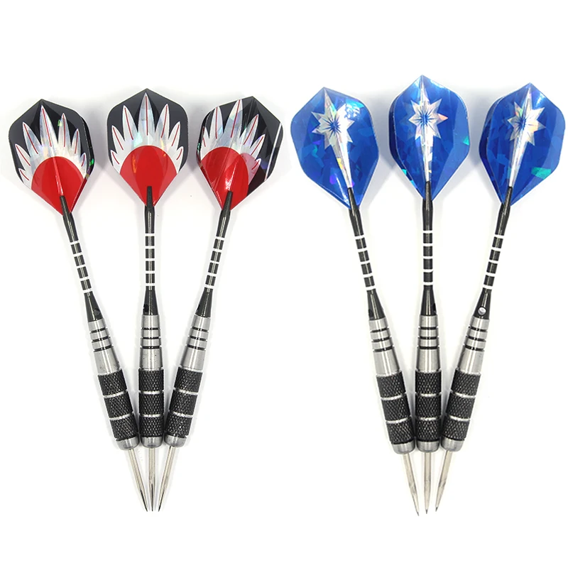 26g 3pcs/Set Professional Steel Tipped Darts with Box Dart Flights+Brass Barrels Dart Tip+Shafts Dardo for Electronic Dart Board
26g 3pcs/Set Professional Steel Tipped Darts with Box Dart Flights+Brass Barrels Dart Tip+Shafts Dardo for Electronic Dart Board