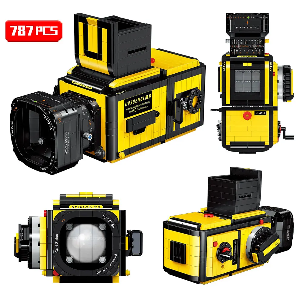 Moc-Creative Digital Camera SLR Building Block Diy Bricks Simulation Model Art decoration Chilrens Puzzle Assembled Toys Gift
Moc-Creative Digital Camera SLR Building Block Diy Bricks Simulation Model Art decoration Chilrens Puzzle Assembled Toys Gift