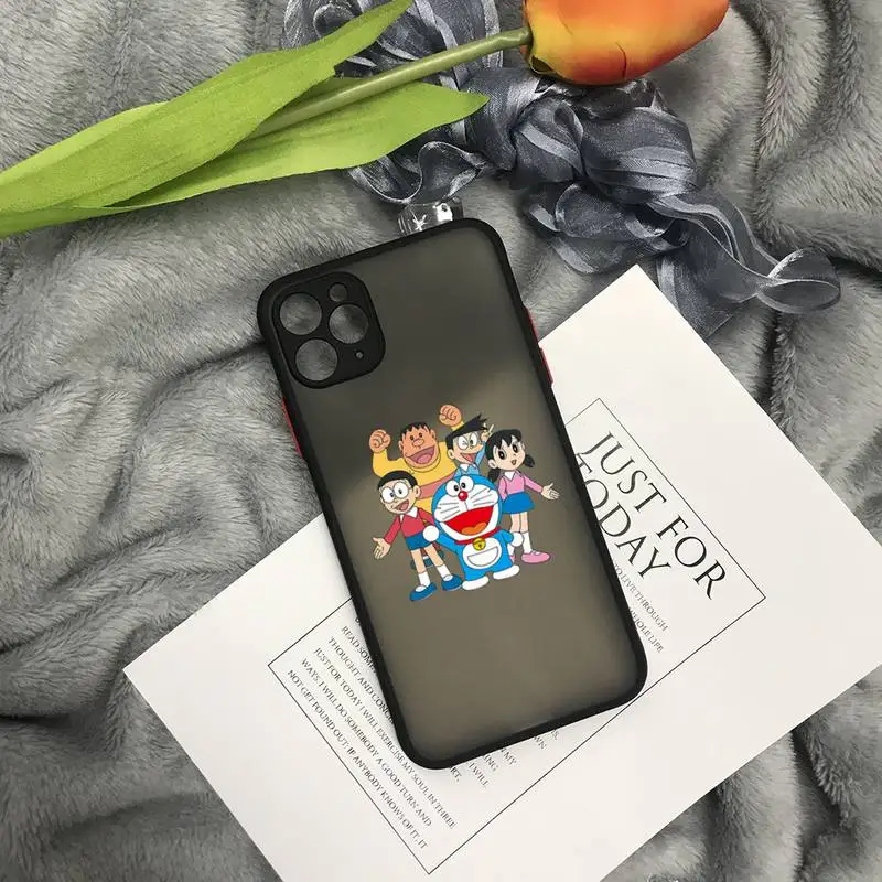 New Products Doraemon Mobile Phone Translucent Matte Soft TPU Phone Case For Iphone 7 8 X XS XR 11 12 PRO MAX Cover
New Products Doraemon Mobile Phone Translucent Matte Soft TPU Phone Case For Iphone 7 8 X XS XR 11 12 PRO MAX Cover
