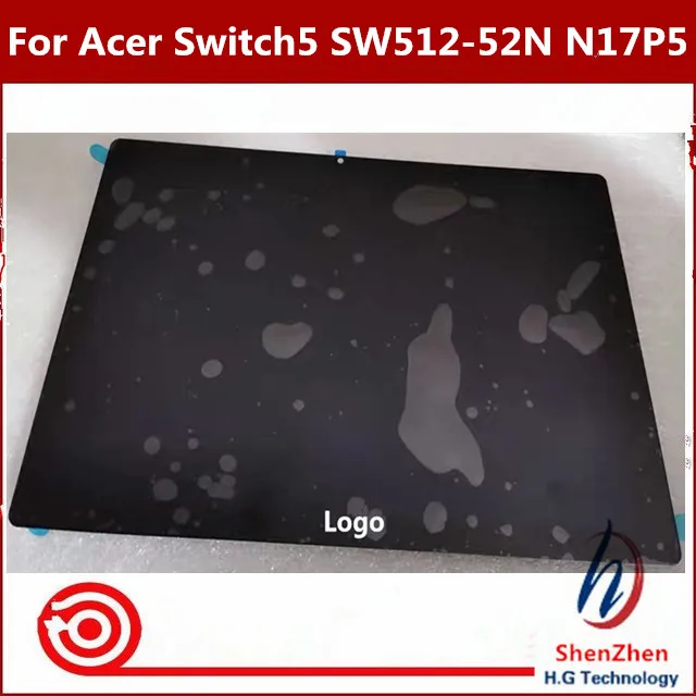 Genuine New 12"LCD Display For acer Switch5 SW512-52N N17P5 lcd Touch Screen Digitizer Assembly Replacement Resolution2160X1440
Genuine New 12"LCD Display For acer Switch5 SW512-52N N17P5 lcd Touch Screen Digitizer Assembly Replacement Resolution2160X1440