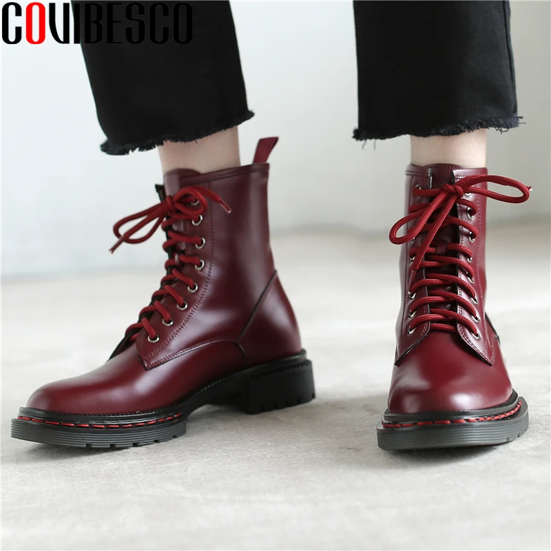 COVIBESCO 2021 модные новые женские ботильоны осень-зима туфли на низком каблуке с перекрестной шнуровкой Женские лаконичные ботинки из натураль... 
COVIBESCO 2021 модные новые женские ботильоны осень-зима туфли на низком каблуке с перекрестной шнуровкой Женские лаконичные ботинки из натураль...