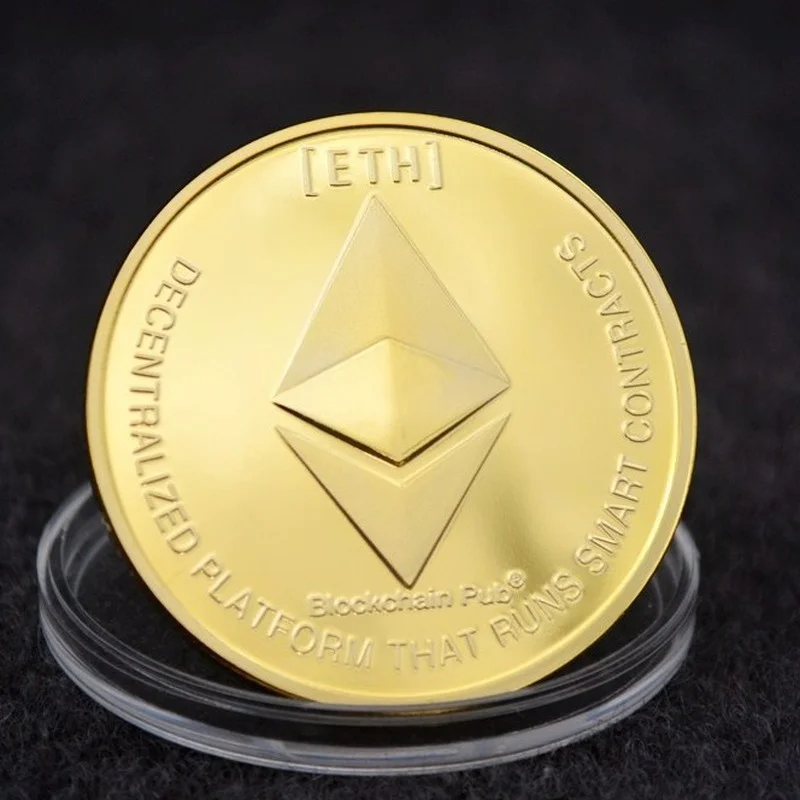 Позолоченная монета Ethereum 24K, коллекционная Подарочная памятная монета, монета на удачу
Позолоченная монета Ethereum 24K, коллекционная Подарочная памятная монета, монета на удачу