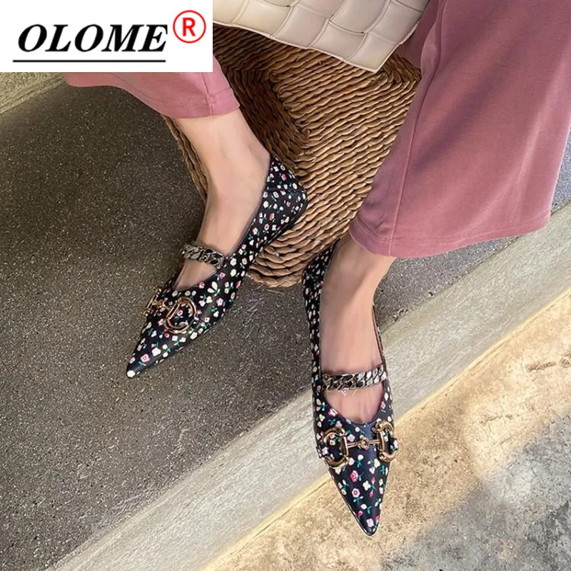 2021 Design Printed Single Shoes Pointed Toe Floral Leather Flat Shoes Women's Shoes Horsebit Mary Jane Shoes Size 34-40
2021 Design Printed Single Shoes Pointed Toe Floral Leather Flat Shoes Women's Shoes Horsebit Mary Jane Shoes Size 34-40