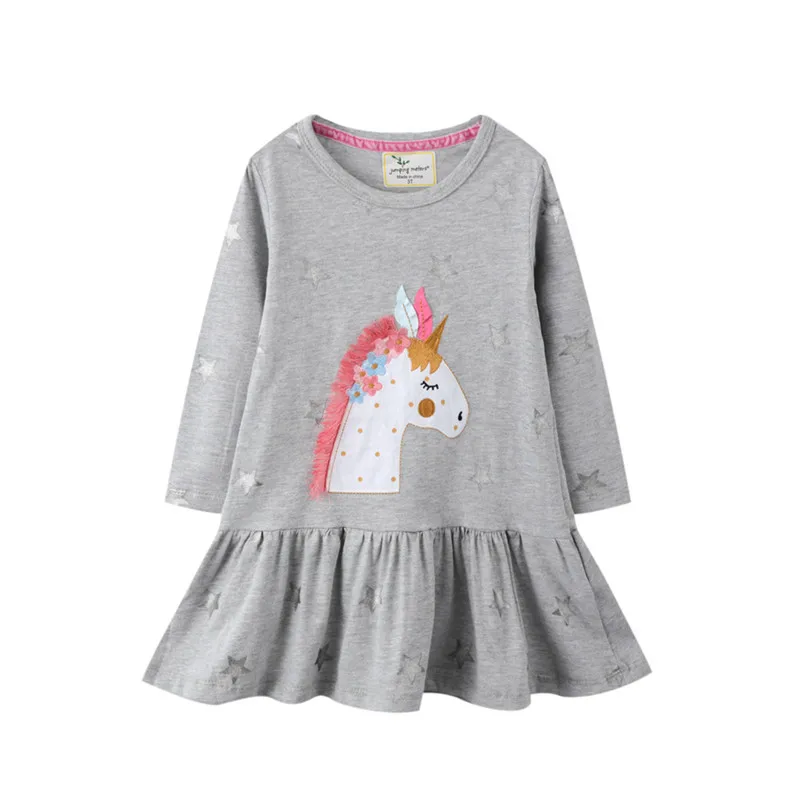 Jumping Meters Autumn Winter Princess Girls Dresses Hot Selling Animals Print Cute Children's Party Costume Birthday Kids Dress
Jumping Meters Autumn Winter Princess Girls Dresses Hot Selling Animals Print Cute Children's Party Costume Birthday Kids Dress
