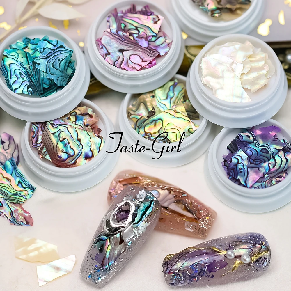 2 Pots Irregular Nails Abalone Shell Slice Natural Mica Stone Fragment Polish DIY Manicure Paillette Decorations Accessories 
2 Pots Irregular Nails Abalone Shell Slice Natural Mica Stone Fragment Polish DIY Manicure Paillette Decorations Accessories