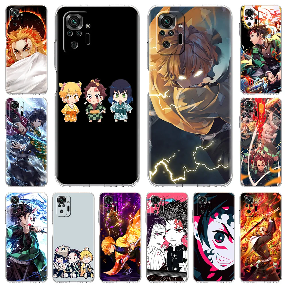 Demon Slayer Kimetsu No Yaiba for Redmi 8 8A 9A 9C 9 Note 7 8 9 10 Pro K40 Shell Transparent For Xiaomi Mi Poco X3NFC M3 Case
Demon Slayer Kimetsu No Yaiba for Redmi 8 8A 9A 9C 9 Note 7 8 9 10 Pro K40 Shell Transparent For Xiaomi Mi Poco X3NFC M3 Case
