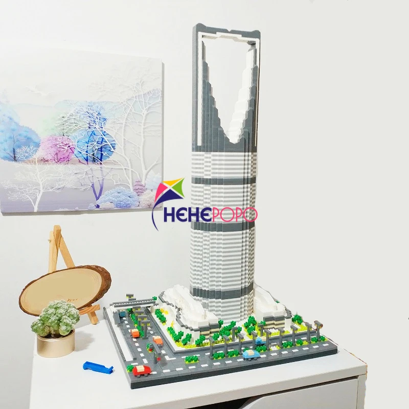 YZ070 World Famous Architecture Kingdom Tower 3D Model 4692pcs DIY Mini Diamond Blocks Bricks Building Toy for Children No Box
YZ070 World Famous Architecture Kingdom Tower 3D Model 4692pcs DIY Mini Diamond Blocks Bricks Building Toy for Children No Box