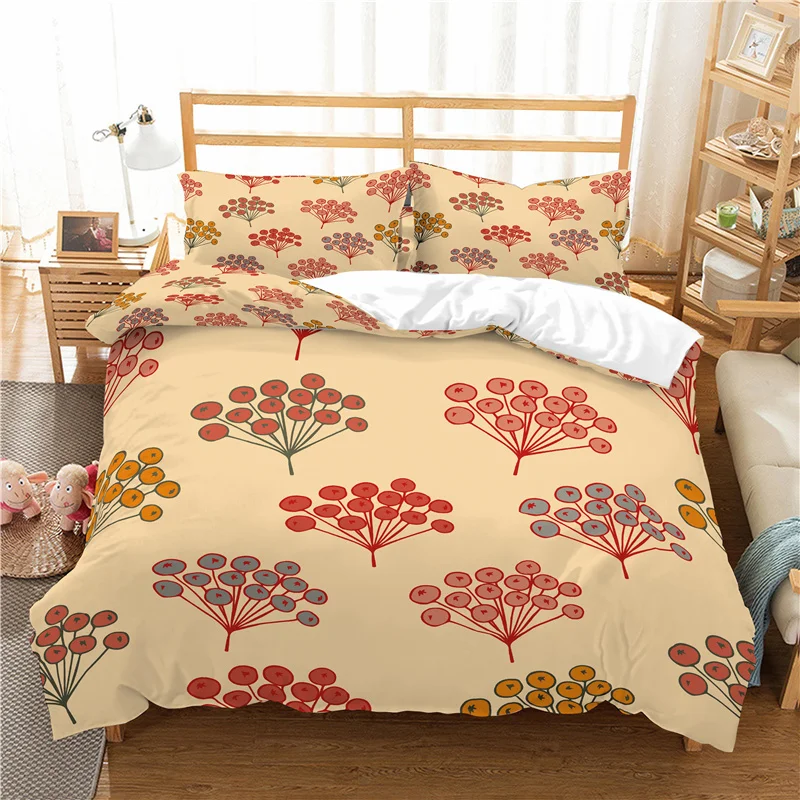 Home Textile Luxury 3D Bunch Berry Print 2/3Pcs Comfortable Duvet Cover PillowCase Bedding Sets Queen and King EU/US/AU Size
Home Textile Luxury 3D Bunch Berry Print 2/3Pcs Comfortable Duvet Cover PillowCase Bedding Sets Queen and King EU/US/AU Size