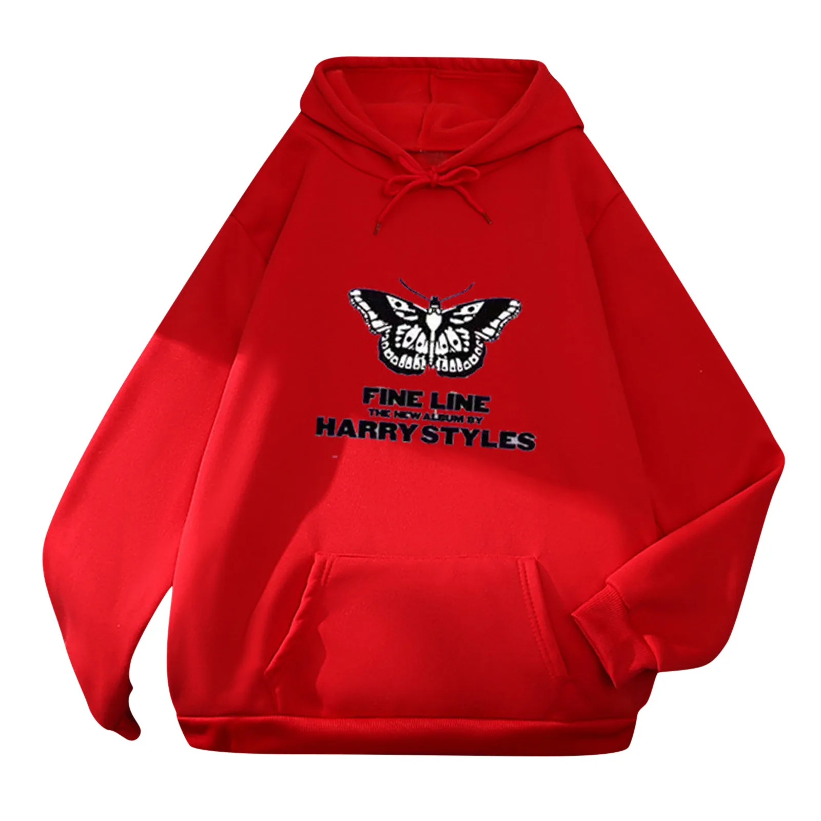 Women's Butterfly Letter Printed Hoodie Long Sleeve Top Loose Hooded Sweatshirt With Large Front Pocket Female Sweatshirts
Women's Butterfly Letter Printed Hoodie Long Sleeve Top Loose Hooded Sweatshirt With Large Front Pocket Female Sweatshirts