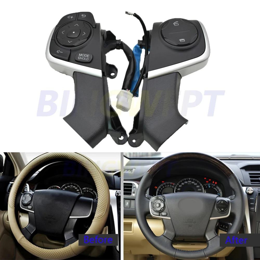 For Toyota Camry (HYBRID) ACV51 ASV5 AVV50 GSV50 Car steering wheel multi-function remote buttons
For Toyota Camry (HYBRID) ACV51 ASV5 AVV50 GSV50 Car steering wheel multi-function remote buttons