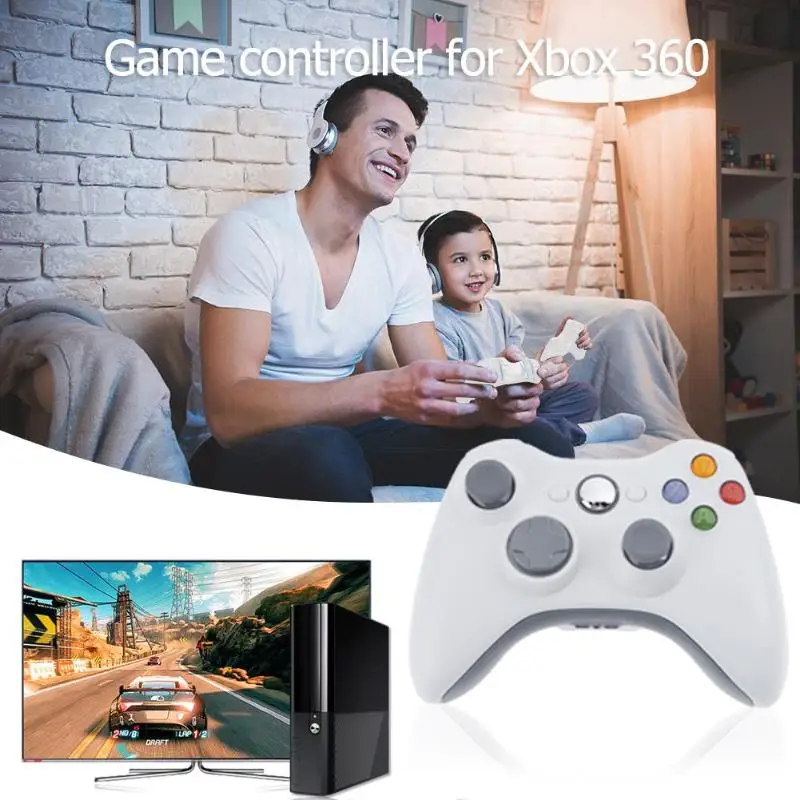 

Беспроводной геймпад для Xbox 360, игровой контроллер, Bluetooth геймпады, игровая консоль для Microsoft для Xbox 360 Slim или ПК, ноутбука, windows