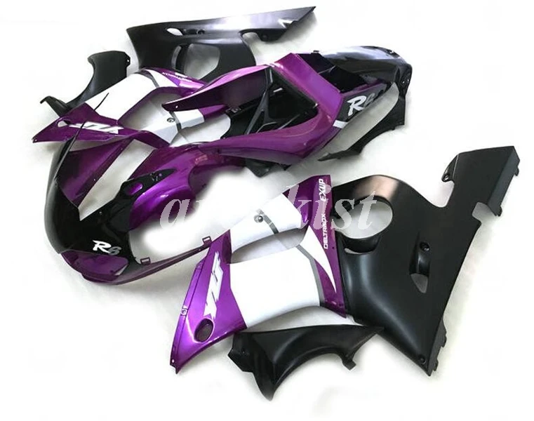 4 Gifts New ABS Motorcycle Fairings kit Fit for YAMAHA YZF-R6 1998 1999 2000 2001 2002 r6 98-02 Bodywork set Purple black
4 Gifts New ABS Motorcycle Fairings kit Fit for YAMAHA YZF-R6 1998 1999 2000 2001 2002 r6 98-02 Bodywork set Purple black