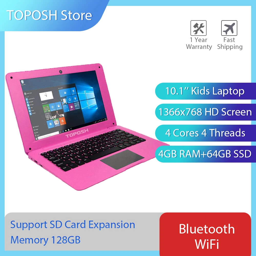 10.1‘’ z8350 Mini Windows 10 Pro Laptop Small Notebook 4G RAM 64G SSD Office Portable Travel PC Computer Pink Students Netbook
10.1‘’ z8350 Mini Windows 10 Pro Laptop Small Notebook 4G RAM 64G SSD Office Portable Travel PC Computer Pink Students Netbook