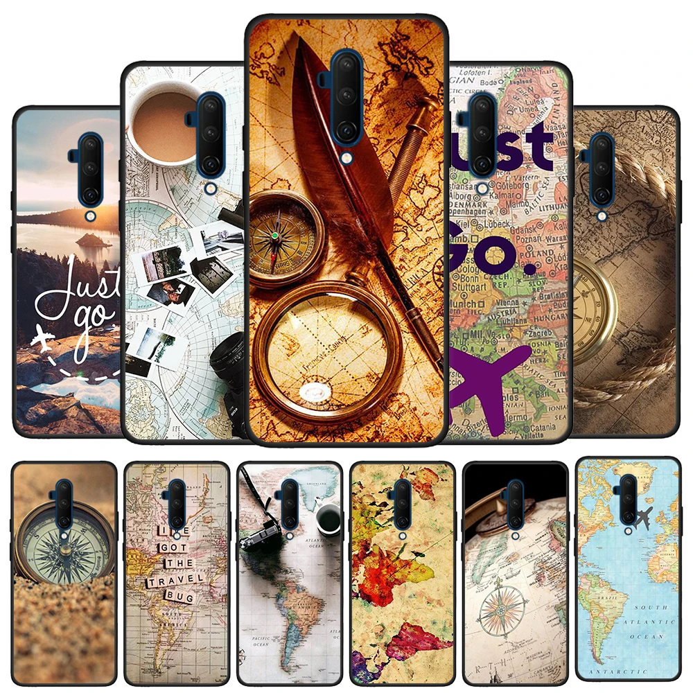 World Map Travel Just Go Silicone Cover For OnePlus Nord CE 2 N10 N100 9 9R 8T 7T 6T 5T 8 7 6 Plus Pro Phone Case Shell
World Map Travel Just Go Silicone Cover For OnePlus Nord CE 2 N10 N100 9 9R 8T 7T 6T 5T 8 7 6 Plus Pro Phone Case Shell