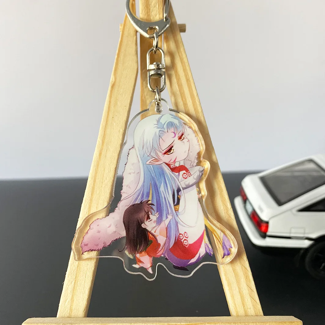 Comics Invyasha Yakuza Keychain Cute Acrylic Anime Cartoon Figure Pendant Keyring Cosplay Gift for Friends Key Holder Trinket
Comics Invyasha Yakuza Keychain Cute Acrylic Anime Cartoon Figure Pendant Keyring Cosplay Gift for Friends Key Holder Trinket