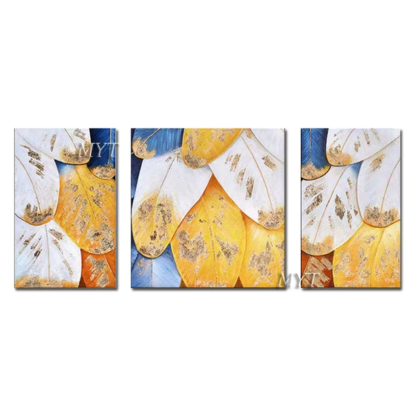 No Framed Hand Painted Modern Room Decor Gold Feather 3 Piece Group Oil Painting On Canvas Newest Home Wall Decor Paintings Art
No Framed Hand Painted Modern Room Decor Gold Feather 3 Piece Group Oil Painting On Canvas Newest Home Wall Decor Paintings Art