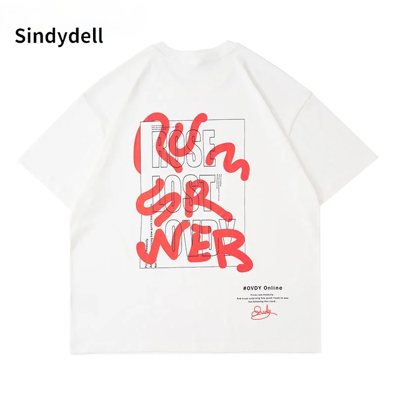 Sindydell Oversized Tees Shirts Harajuku Graffiti Brief Print Tshirts Streetwear Hip Hop Katoen Losse Mode Casual Losse Tops
Sindydell Oversized Tees Shirts Harajuku Graffiti Brief Print Tshirts Streetwear Hip Hop Katoen Losse Mode Casual Losse Tops