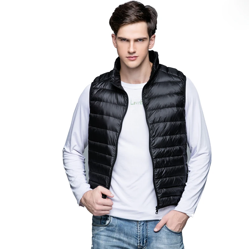 QUANBO Top Quality Brand Clothing Men's Lightweight Water-Resistant Packable Puffer Vest Male 8 Colors Sleeveless Coats 
QUANBO Top Quality Brand Clothing Men's Lightweight Water-Resistant Packable Puffer Vest Male 8 Colors Sleeveless Coats