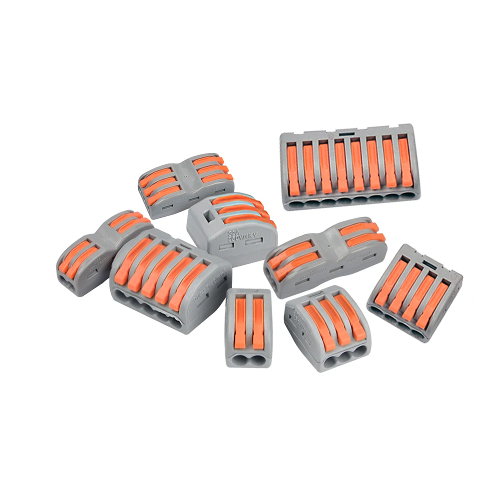 1-100pcs 222-412 413 415 Compact Wire Wiring Connector Conductor Terminal Block With Lever 0.08-2.5mm2 PCT-212 213
1-100pcs 222-412 413 415 Compact Wire Wiring Connector Conductor Terminal Block With Lever 0.08-2.5mm2 PCT-212 213