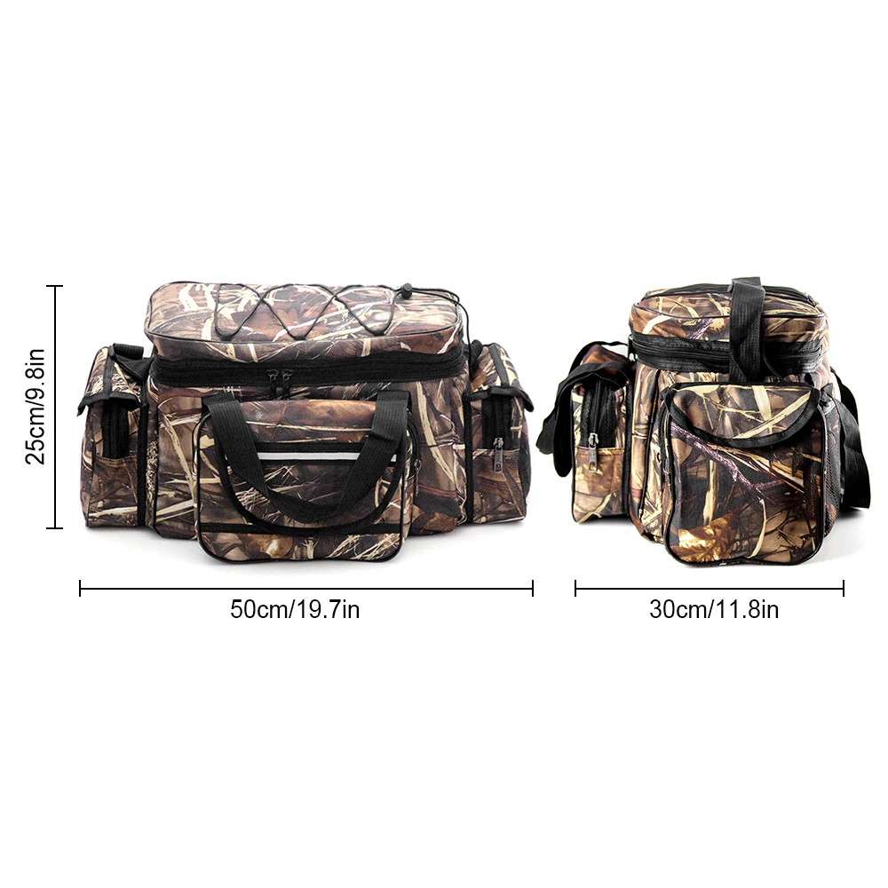 Large Capacity Fishing Tackle Bag Waterproof Fishing Tackle Storage Bag Case Outdoor Travel Hunting Shoulder Bag fishing bags
Large Capacity Fishing Tackle Bag Waterproof Fishing Tackle Storage Bag Case Outdoor Travel Hunting Shoulder Bag fishing bags