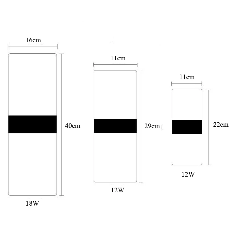 12W 18W Radar Motion Sensor LED Wall Light Square Double-head Acrylic and Aluminum Wall Lamp for Bedroom Living Room Stairs
12W 18W Radar Motion Sensor LED Wall Light Square Double-head Acrylic and Aluminum Wall Lamp for Bedroom Living Room Stairs