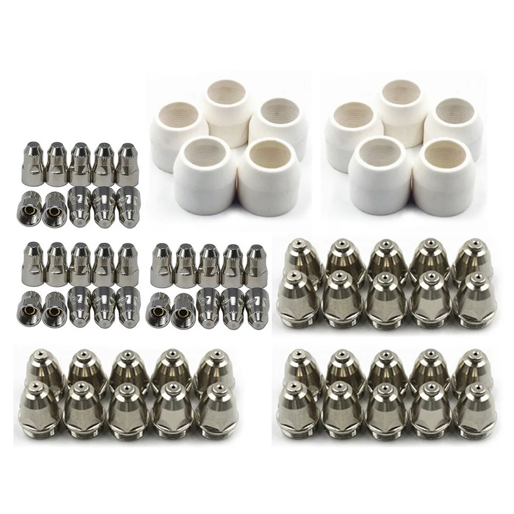 70pcs Plasma Cutter Cutting Torch P80 Welding Consumables Electrode Tip Cup 1.5mm Nozzle Cutting Machine Accessories
70pcs Plasma Cutter Cutting Torch P80 Welding Consumables Electrode Tip Cup 1.5mm Nozzle Cutting Machine Accessories