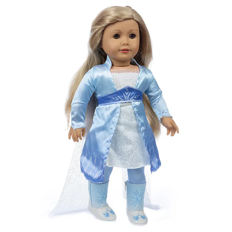 Fit 18 inch 43cm American Born New Baby Girl Doll Clothes Accessories Blue White Clothes For Baby Birthday Festival Gift
Fit 18 inch 43cm American Born New Baby Girl Doll Clothes Accessories Blue White Clothes For Baby Birthday Festival Gift