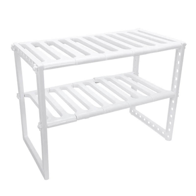Kitchen Rack Organiser Adjustable Removeable Under Sink Storage Tidy Shelf Unit
Kitchen Rack Organiser Adjustable Removeable Under Sink Storage Tidy Shelf Unit