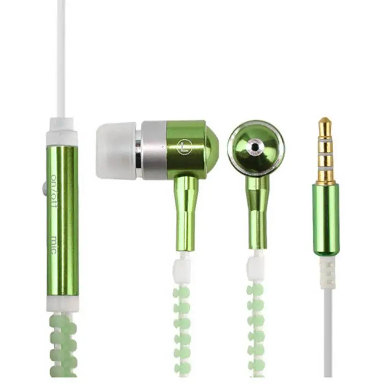 1pcs Fashion Glow In The Dark Metal Earphones Earbuds With Mic Glowing Zipper Headset Luminous Light Stereo Handsfree Earphone
1pcs Fashion Glow In The Dark Metal Earphones Earbuds With Mic Glowing Zipper Headset Luminous Light Stereo Handsfree Earphone