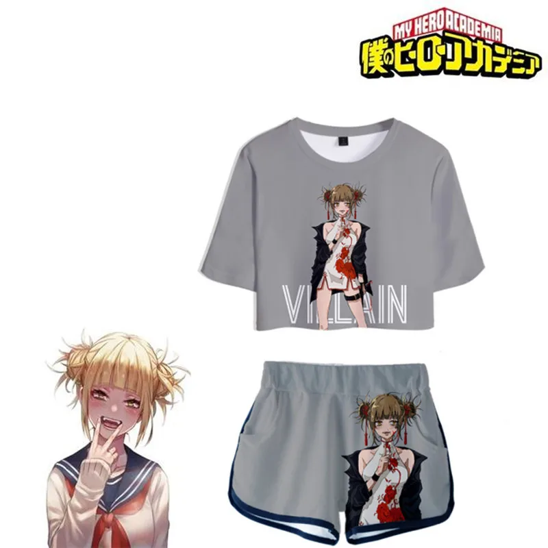 My Hero Academia Cross My Body Street Fashion Short Sleeve Two-piece Suit Women's Short T+ Shorts Suit
My Hero Academia Cross My Body Street Fashion Short Sleeve Two-piece Suit Women's Short T+ Shorts Suit