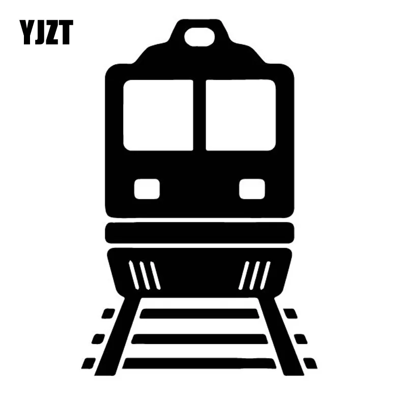YJZT 10.3CM*15.7CM Cartoon Simplicity Train Railway Lovely Vinly Decal Interesting Decor Car Sticker Black/Silver C27-0981
YJZT 10.3CM*15.7CM Cartoon Simplicity Train Railway Lovely Vinly Decal Interesting Decor Car Sticker Black/Silver C27-0981