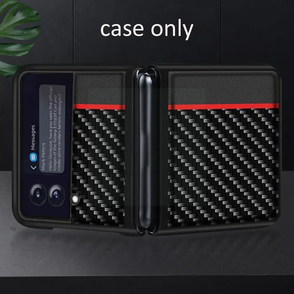For Samsung Galaxy Z Flip 3 Case Carbon fiber leather Cover Fold3 Protector Galaxy Z Capa Cover For Sasmung Full M6Z1
For Samsung Galaxy Z Flip 3 Case Carbon fiber leather Cover Fold3 Protector Galaxy Z Capa Cover For Sasmung Full M6Z1