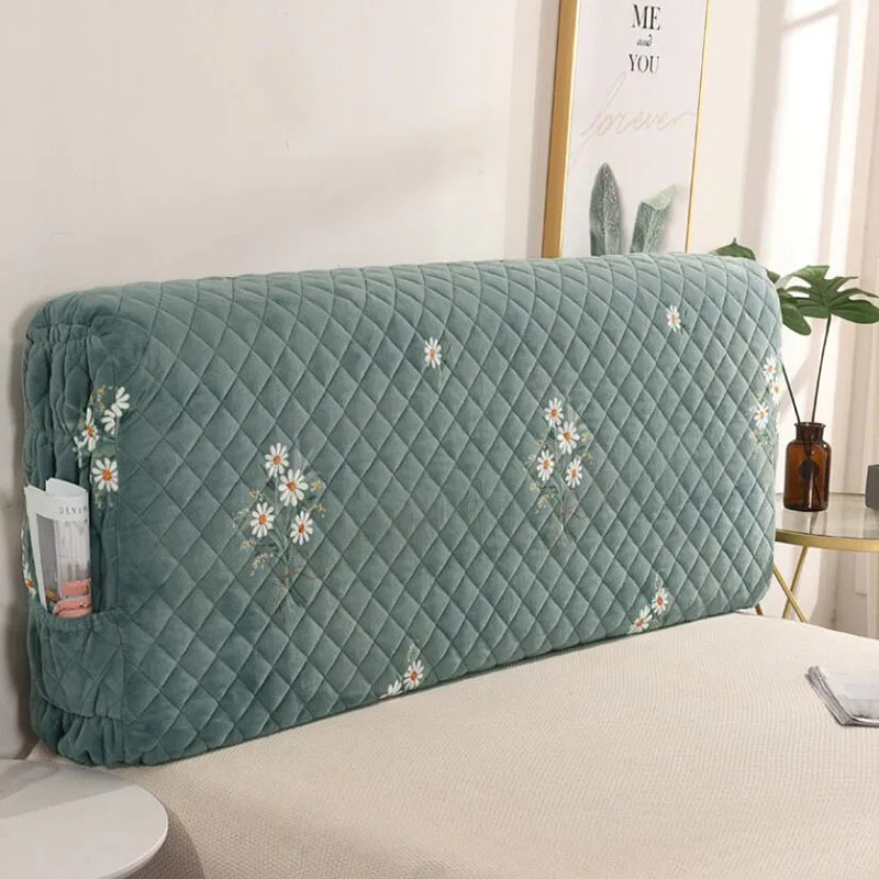 Thicken All-inclusive Bed Head Cover Double Side Velvet Fabric Headboard Cover Soft Bed Back Dust Protector for Home Hotel Decor
Thicken All-inclusive Bed Head Cover Double Side Velvet Fabric Headboard Cover Soft Bed Back Dust Protector for Home Hotel Decor