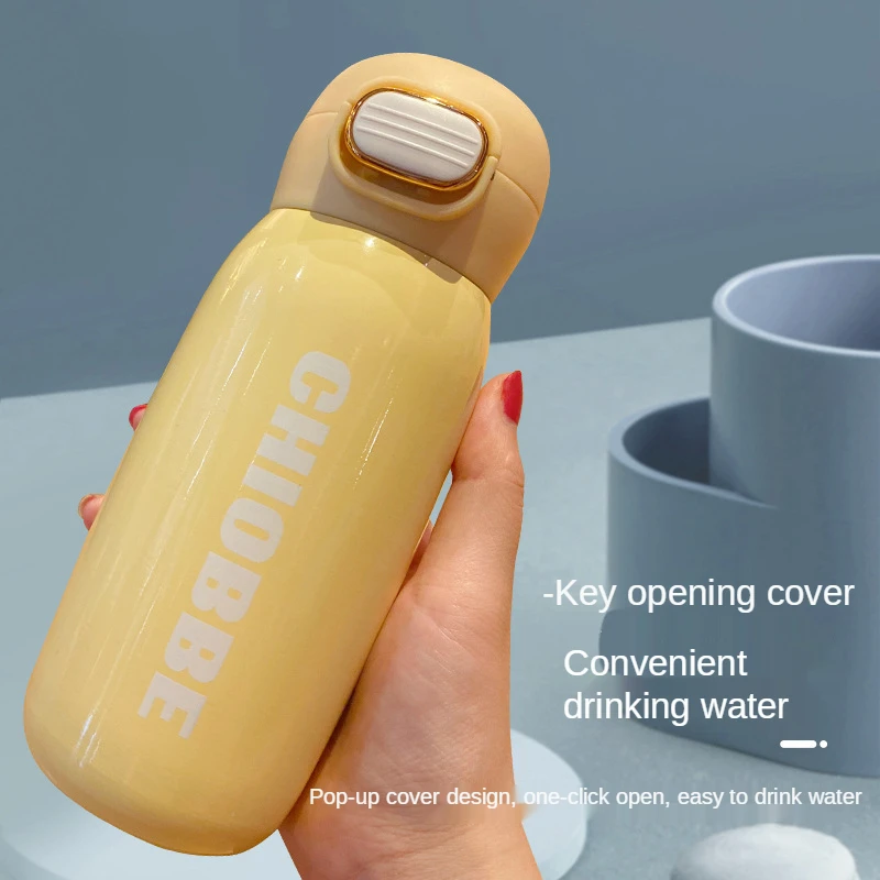 New Fashion Color Portable Vacuum Flask Student Couple Simple 304 Stainless Steel Straight Drinking Cup To Give A Friend A Gift
New Fashion Color Portable Vacuum Flask Student Couple Simple 304 Stainless Steel Straight Drinking Cup To Give A Friend A Gift