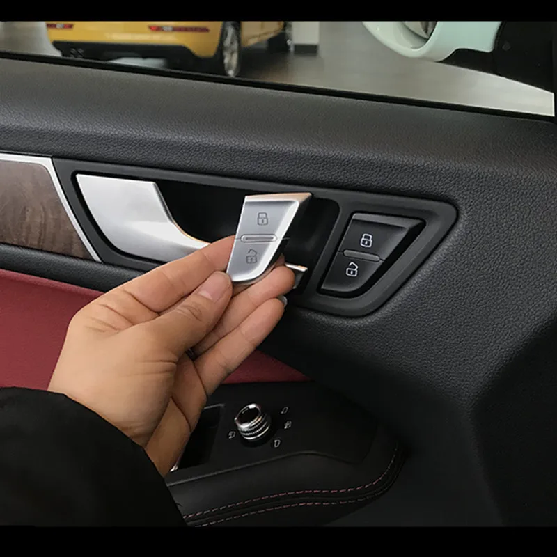 Chrome ABS Door Lock Unlock Buttons Decoration Frame Cover Trim Stickers For Audi Q5 2010-16 Car Styling Interior Accessories
Chrome ABS Door Lock Unlock Buttons Decoration Frame Cover Trim Stickers For Audi Q5 2010-16 Car Styling Interior Accessories