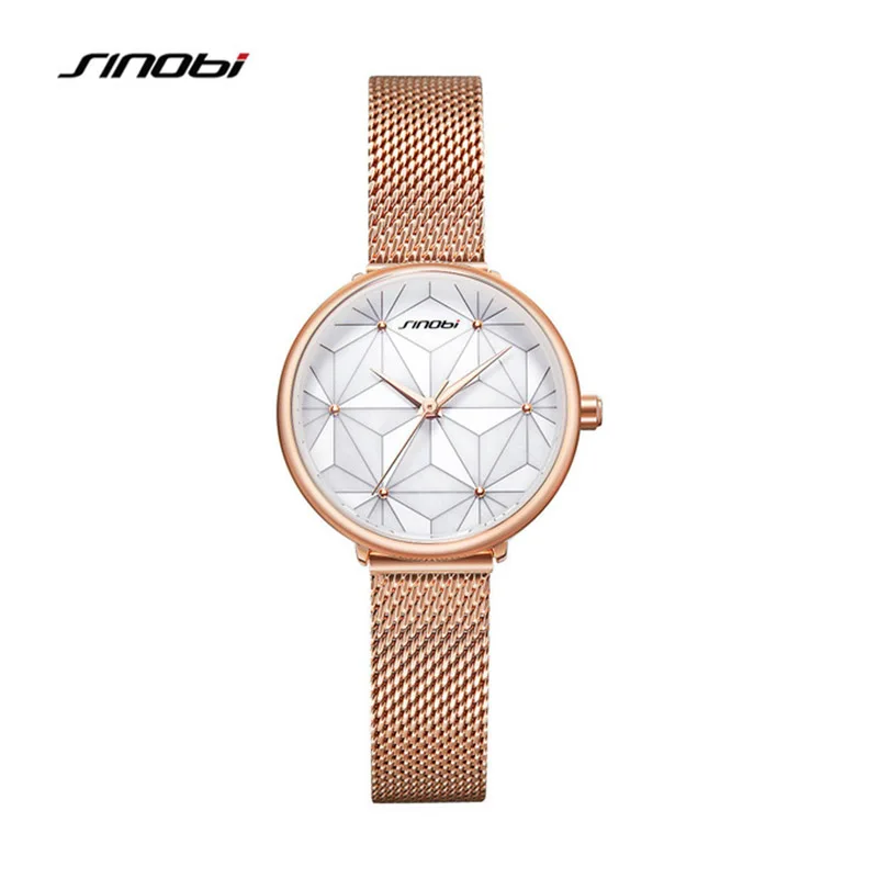 Sinobi 2021 Cusual Ladies Watch Women's Waterproof Quartz Wristwatch Fashion Mesh Watch Gift Clock Stainless Strap Reloj Mujer
Sinobi 2021 Cusual Ladies Watch Women's Waterproof Quartz Wristwatch Fashion Mesh Watch Gift Clock Stainless Strap Reloj Mujer