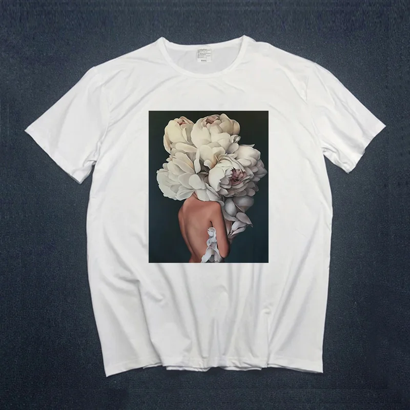 Luslos 2020 Women Summer Short Sleeve T Shirts Print Sexy Lady Graphic Tees Flower Art Aesthetics Tops Plus Size Women Clothes
Luslos 2020 Women Summer Short Sleeve T Shirts Print Sexy Lady Graphic Tees Flower Art Aesthetics Tops Plus Size Women Clothes