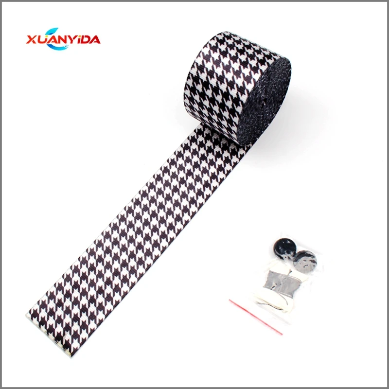 Автомобильный ремень безопасности с рисунком «гусиная лапка», 4,8 см 
Автомобильный ремень безопасности с рисунком «гусиная лапка», 4,8 см