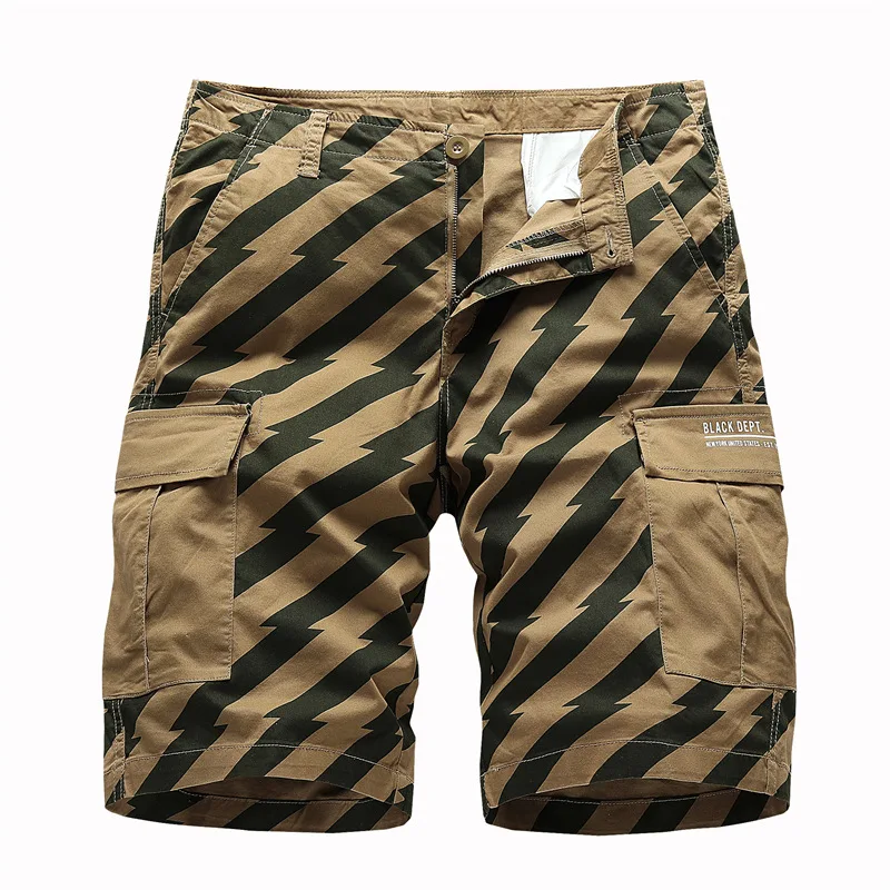 Summer Men's Tactical Cargo Beach Shorts Men Shorts Cotton Casual Stripe Sports Man Boardshorts Breathable Camouflage Streetwear
Summer Men's Tactical Cargo Beach Shorts Men Shorts Cotton Casual Stripe Sports Man Boardshorts Breathable Camouflage Streetwear