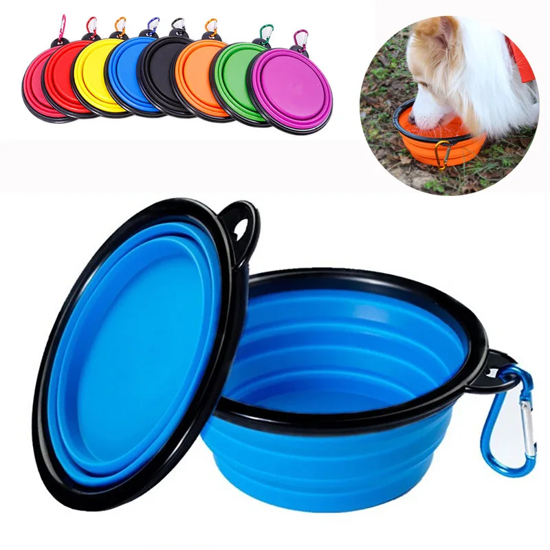 Collapsible Pet Silicone Dog Food Water Bowl Outdoor Travel Portable Folding Pet Bowl Dish with Carabiner Dog Accessories
Collapsible Pet Silicone Dog Food Water Bowl Outdoor Travel Portable Folding Pet Bowl Dish with Carabiner Dog Accessories