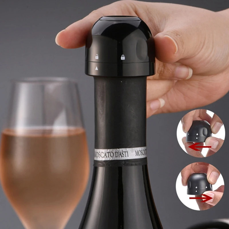 Kitchen Red Wine Bottle Cap Stopper Silicone Sealed Champagne Bottle Stopper Vacuum Retain Freshness Wine Plug Bar Tools
Kitchen Red Wine Bottle Cap Stopper Silicone Sealed Champagne Bottle Stopper Vacuum Retain Freshness Wine Plug Bar Tools